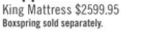 The Brick Tempur-Pedic TEMPUR Support Firm King Mattress offer