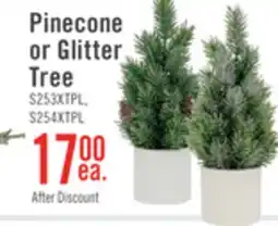 The Brick Pinecone or Glitter Tree offer