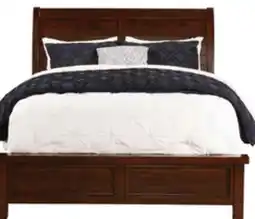 The Brick Sonoma Panel Bed with Headboard & Frame, Mango Brown - Queen Size offer