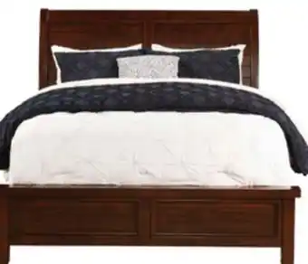 The Brick Sonoma Panel Bed with Headboard & Frame, Mango Brown - Queen Size offer