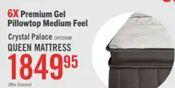The Brick Stearns & Foster Founders Collection Crystal Palace Pillowtop Queen Mattress offer