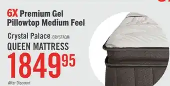 The Brick Stearns & Foster Founders Collection Crystal Palace Pillowtop Queen Mattress offer