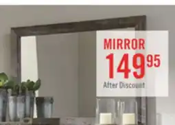 The Brick Derekson Bedroom Dresser Mirror - Rustic White offer