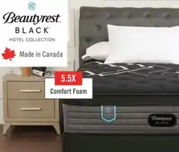 The Brick Beautyrest Black Hotel Presidential Suite Eurotop Medium Queen Mattress offer