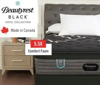 The Brick Beautyrest Black Hotel Presidential Suite Eurotop Medium Queen Mattress offer