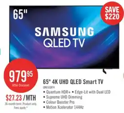 The Brick SAMSUNG 65 Q8F QLED AI 4K UHD Smart Tizen OS TV (QN65Q8FAAFXZC) - 2025 Model offer