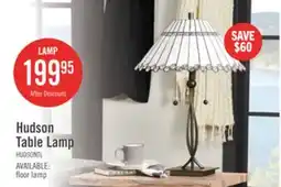 The Brick Hudson 26 Tiffany Style Hand-Blown Glass Table Lamp offer