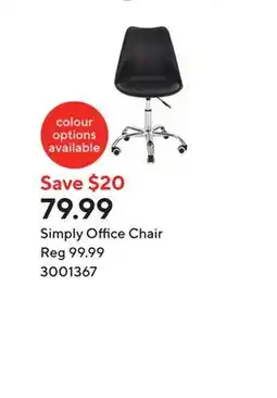 Staples Simply Office Chair offer