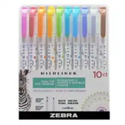 Staples Zebra Mildliner Dual-tip Dot & Doodle, 10 pk offer