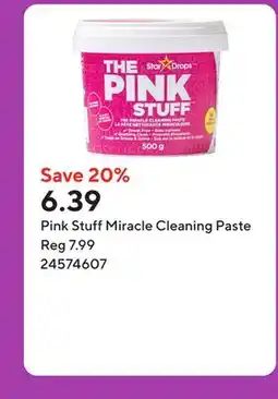 Staples Pink Stuff Miracle Cleaning Paste offer