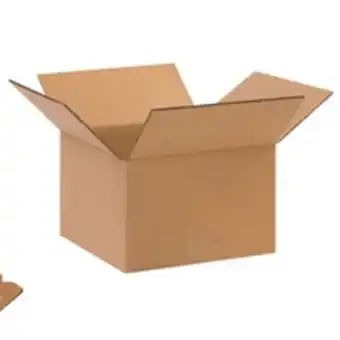 Staples Corrugated Boxes, 10 x 10 x 6, 25 Pack offer