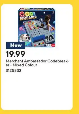 Staples Merchant Ambassador Codebreaker - Mixed Colour offer