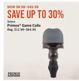 Cabela's Select Primos Game Calls offer