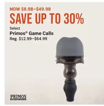 Cabela's Select Primos Game Calls offer
