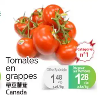 T&T Supermarket TOMATES EN GRAPPES offer