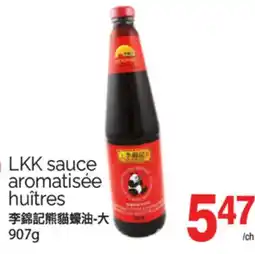 T&T Supermarket LKK SAUCE AROMATISÉE HUÎTRES, 907 G offer