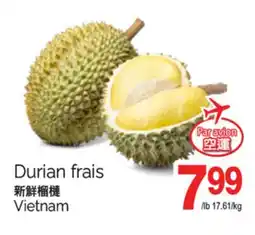 T&T Supermarket Durian frais offer