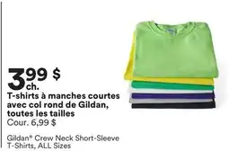 Michaels T-shirts à manches courtes avec col rond de Gildan offer
