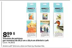 Michaels Trousses de peinture par numéros de 20,3 cm x 25,4 cm d'Artist's Loft offer