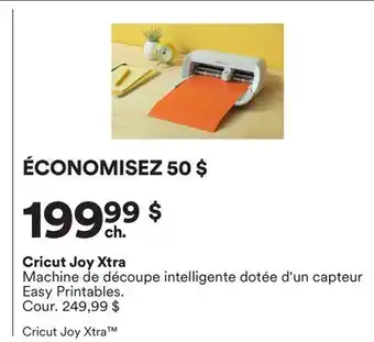 Michaels Cricut Joy Xtra Machine de découpe intelligente dotée d'un capteur Easy Printables offer
