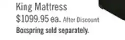 The Brick Scott Living Aviemore Tight Top Plush King Mattressa offer