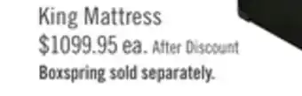 The Brick Scott Living Aviemore Tight Top Plush King Mattressa offer