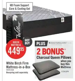 The Brick Masterguard Charcoal Tencel Queen Pillow offer