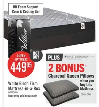 The Brick Masterguard Charcoal Tencel Queen Pillow offer