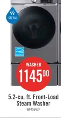 The Brick Samsung 5.2 Cu. Ft. Front-Load Washer and 7.5 Cu. Ft. Electric Dryer - Platinum offer