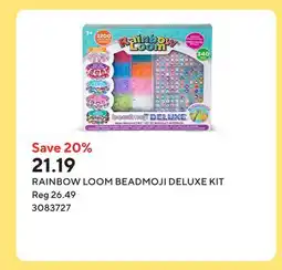 Staples RAINBOW LOOM BEADMOJI DELUXE KIT offer