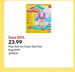 Staples Play-Doh Ice Cream Swirl Set offer