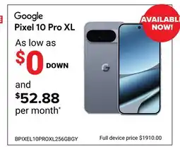 Visions Electronics Google Pixel 10 Pro XL offer