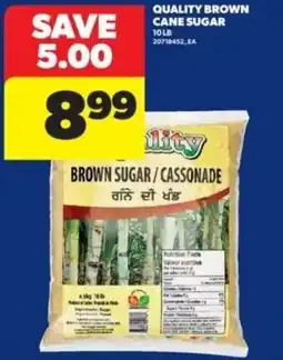 Real Canadian Superstore Quality brown cane sugar offer