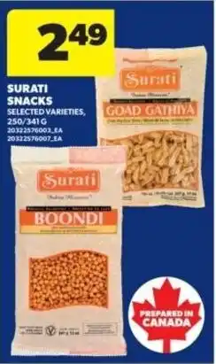 Real Canadian Superstore Surati snacks offer