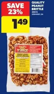 Real Canadian Superstore Quality peanut brittle offer