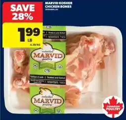 Real Canadian Superstore Marvid kosher chicken bones offer