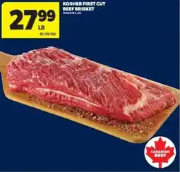 Real Canadian Superstore Kosher first cut beef brisket offer