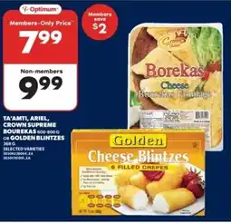 Real Canadian Superstore Ta'amti, ariel, crown supreme bourekas or golden blintzes offer
