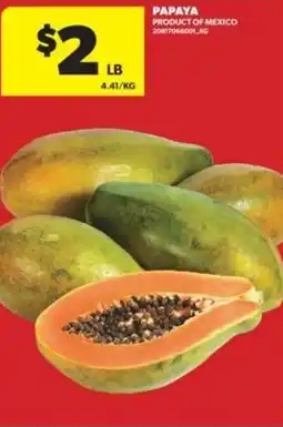 Real Canadian Superstore Papaya offer