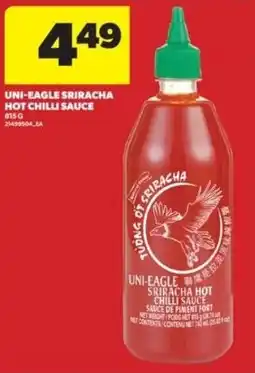 Real Canadian Superstore Uni-eagle sriracha hot chilli sauce offer