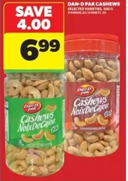 Real Canadian Superstore Dan-d pak cashews offer