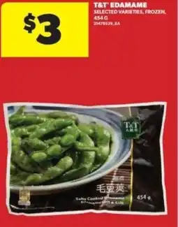 Real Canadian Superstore T&T edamame offer