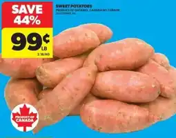 Real Canadian Superstore Sweet potatoes offer