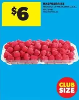 Real Canadian Superstore Raspberries offer