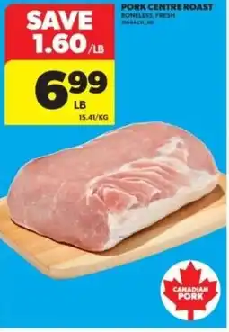 Real Canadian Superstore Pork centre roast offer