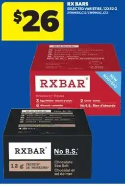 Real Canadian Superstore Rx bars offer