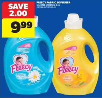 Real Canadian Superstore Fleecy fabric softener offer