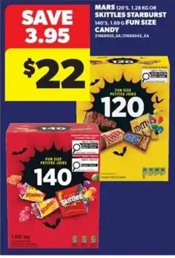 Real Canadian Superstore Mars or skittles starburst offer