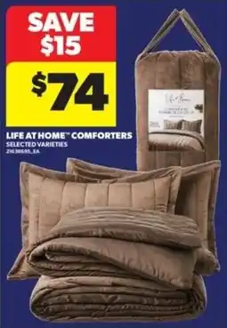 Real Canadian Superstore Life at home comforters offer