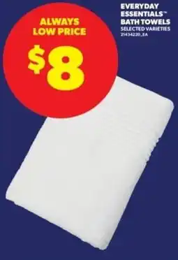 Real Canadian Superstore Everyday essentials bath towels offer